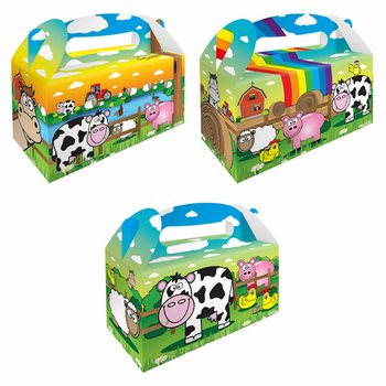 MENUBOX – BOERDERIJ – 22.5 x 9.5 x 18 Cm (12st.)