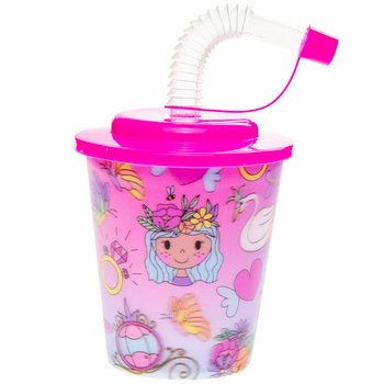 DRINKBEKER / IJSBEKER MET RIETJE &ndash; PRINSES (12st.)