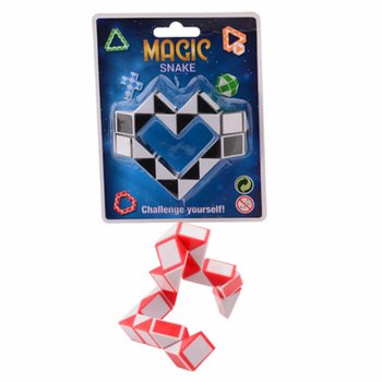 MAGIC SNAKE - 3D PUZZEL SNAKE OP KAART (24st.)
