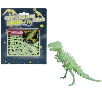 GLOW IN THE DARK 3D DINO PUZZELS (24st.)