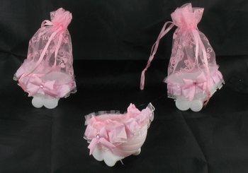 DECORATIE KINDERWAGEN - BABY ROZE (20st.)