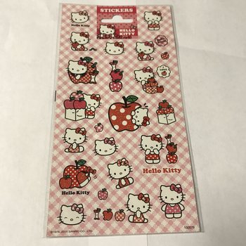 STICKERS: HELLO KITTY,  Afm. 20 x 10 Cm. (10st.)