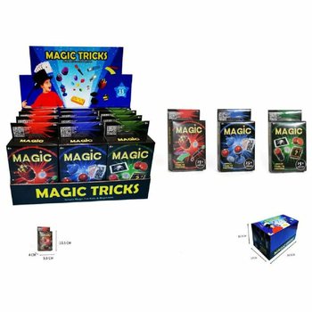 MIX SOORTEN MAGIC GOOCHEL TRUCS IN DISPLAY (12st.)