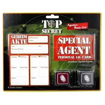 TOP SECRET &ndash; SPECIALE AGENT, VINGER AFDRUK SET (12st.)