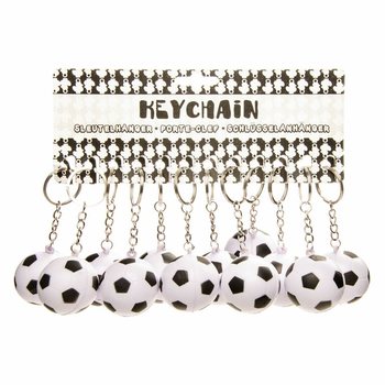 FOAM VOETBAL SLEUTELHANGER (12st.)