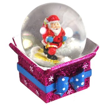 KERSTMIS SNEEUWBOL IN DISPLAY (8st.)