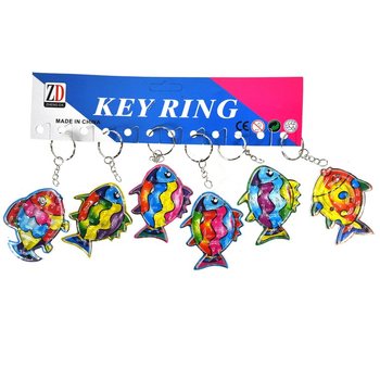 GEDULDSPEL SLEUTELHANGER - MODEL: VIS (12st.)