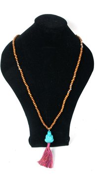 IBIZA LOOK HALSKETTING BRUIN BUDDHA (1st)