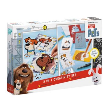 THE SECRET LIFE OF PETS - 2 in 1 CREATIVITY SET (2st)