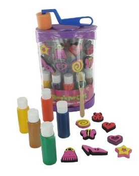 STAMP & PAINT KIT- MEISJES - MODEL 2