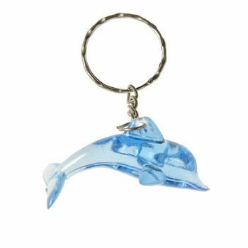 BLAUWE DOLFIJN SLEUTELHANGERS (48st.)