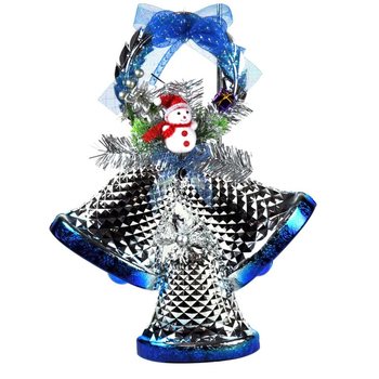GROTE KERSTKLOKKEN DEURHANGER (2st.)