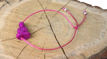 ARMBAND AUBERGINE BUDDHA (1st)