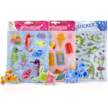 VROLIJKE POP-UP STICKERS (12st.)