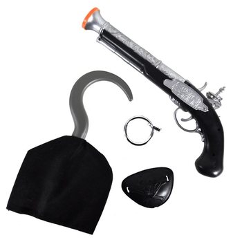 PIRATEN SET OP KAART MODEL 4 (6st.)