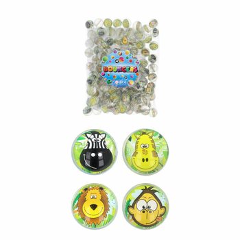 MIX JUNGLE DIEREN - STUITERBALLEN &Oslash;3.3 Cm. (100st.)