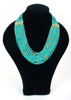 LUXE HALSKETTING TURQUOISE (1st)