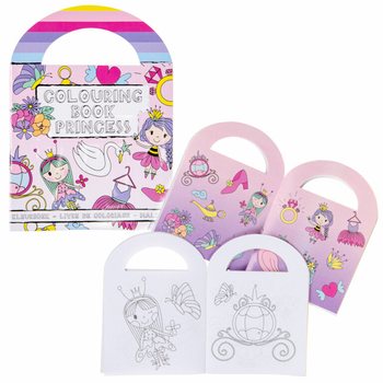 KLEINE - PRINSES - KLEURBOEKJES MET STICKERS (48st.) 
