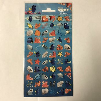 STICKERS: DISNEY FINDING DORY,  Afm. 20 x 10 Cm. (10st.)