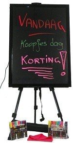 LED SCHRIJFBORD MET ACCESSOIRES