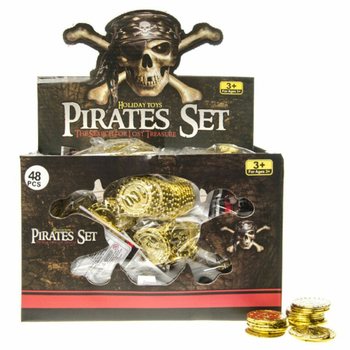 20 STUKS PIRATEN GELDSTUKKEN IN DISPLAY (48st.)