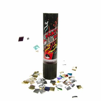 PARTY CONFETTI SHOOTER - PIRAAT - IN DISPLAY (24st.)
