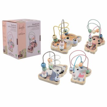 JOUECO&reg; - DIEREN KRALENBAAN - Geschikt voor kinderen vanaf: 12 Maanden (1st.)