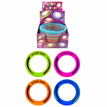 FLYING RING / FRISBEE - DIAMETER: 25 CM. - IN DISPLAY (24st.)