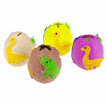 Squeeze Dinosaurus Eieren in Display (12 stuks)