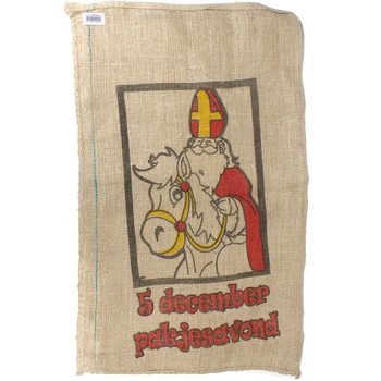 GROTE JUTE SINTERKLAAS ZAK