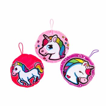 PLUCHE UNICORN / EENHOORN - 13 Cm. (24st.)