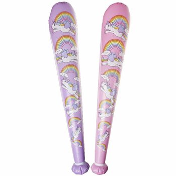GROTE UNICORN OPBLAASBARE KNUPPEL - 85CM LANG - MIX KLEUREN (12st.)