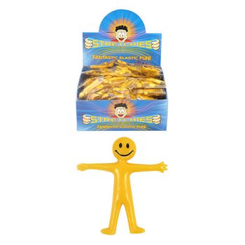 UITTREKBARE STRECH SMILEY POPPETJES (144st.)