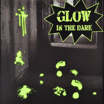 GLOW IN THE DARK WANDDECORATIE MUURSTICKERS (6st.)