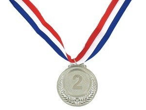 ZILVEREN MEDAILLE - MODEL 1 (10st.)