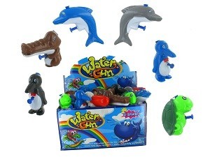 DIEREN WATERPISTOLEN IN DISPLAY (24st.)