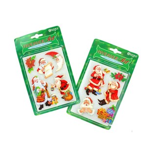 3D KERSTSTICKERS (12st.)