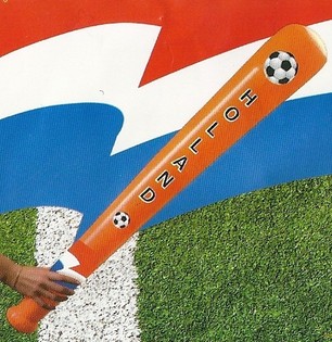 ORANJE OPBLAASBARE KNUPPEL, 90 Cm Lang ! (12st.)