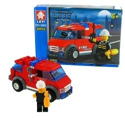 BRICKS BRANDWEER BOUWSTENEN (6st.)