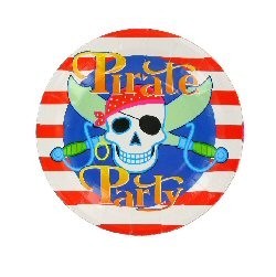 PIRATEN VERJAARDAG BORDEN (6x12st.)