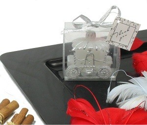 TROUWKOETS KAARS IN GIFTBOX (12st.)
