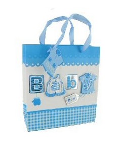 GEBOORTE TAS - BABY BLAUW (12st.)
