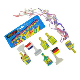 CONFETTI PARTY POPPERS (11x5st.)