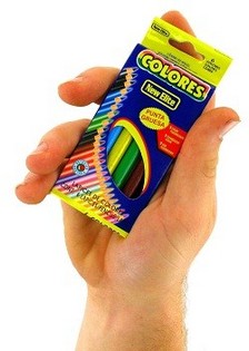 KLEINE KLEUR POTLODEN (24st)