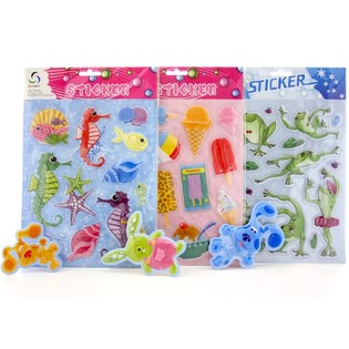 VROLIJKE POP-UP STICKERS (12st.)