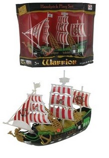 PIRATEN BOOT MET LICHT EN GELUID (2st.)