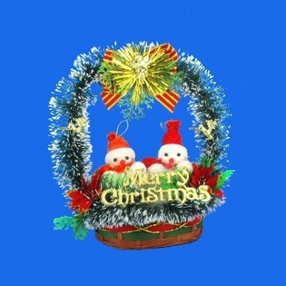 KERSTMIS DECORATIE MAND (3st.)