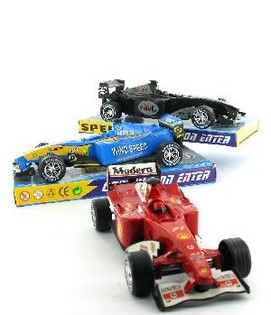 F-1 WAGEN OP BLISTER (12st.)
