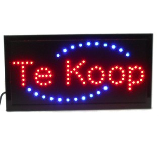 LED RECLAMEBORD - TE KOOP