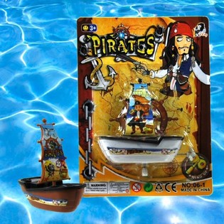 KLEINE PIRATEN BOOT (12st.)